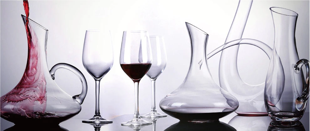 500ml Luxury Special Shape High Quality Glass Wine Decanter for Sale