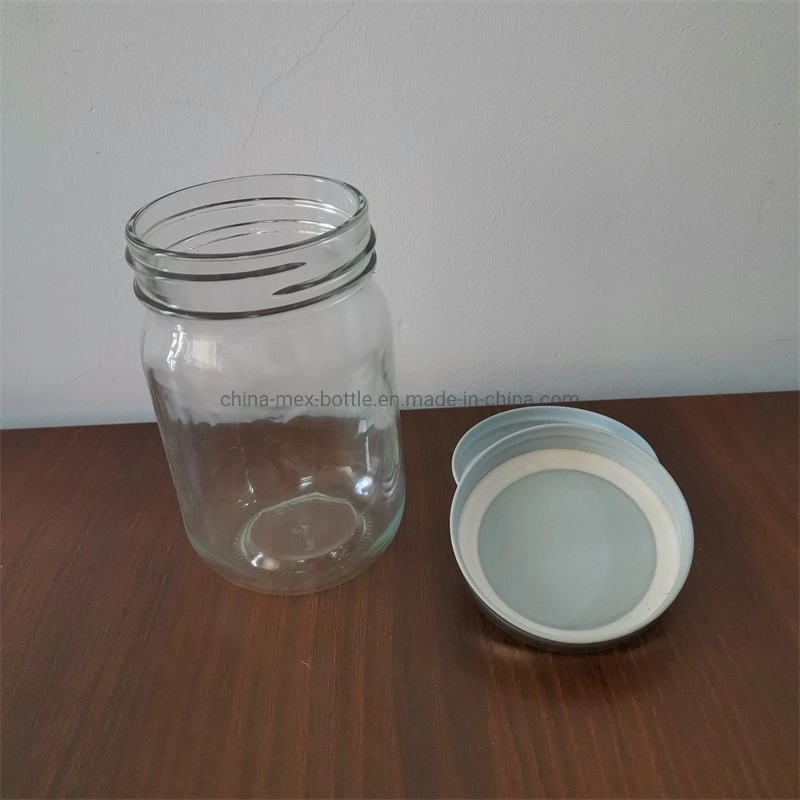 Food Storage Empty Glass Mason Jar Honey Glass Jar
