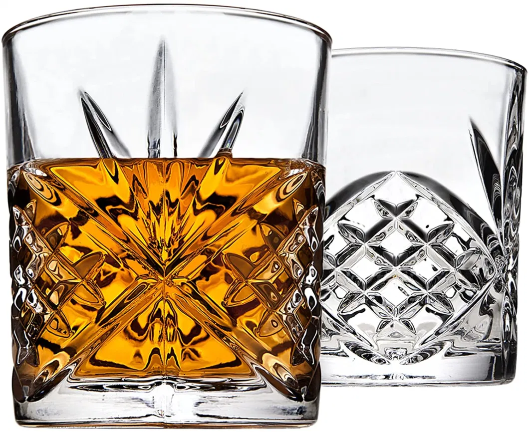 Barcraft Cut-Glass Whisky Decanter and Tumbler Set in Gift Box