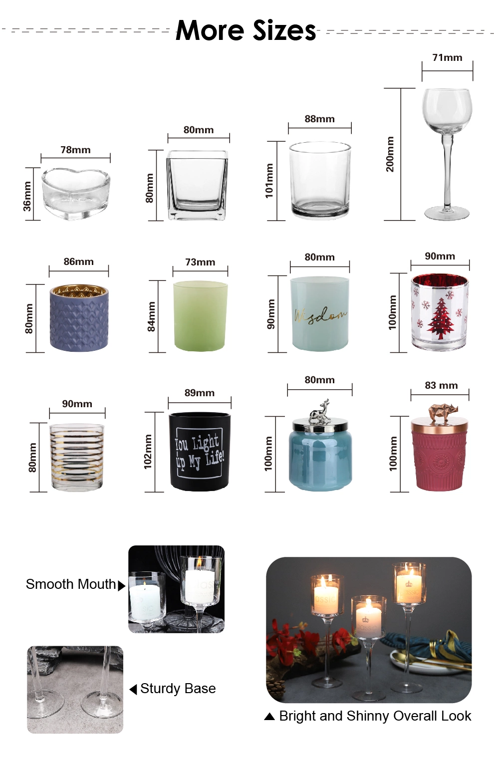 Wholesale Cheap Custom Embossed Design Machine Made Clear Glass Candle Holder Votive Cup