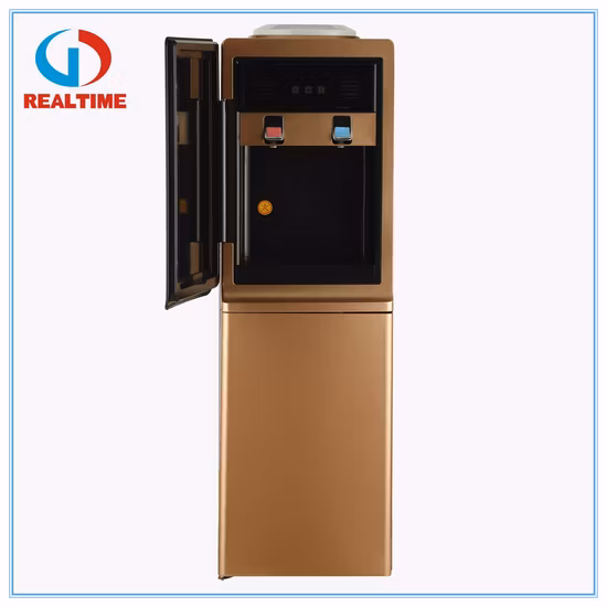 Hot and Cold Compressor Cooling Tempered Glass Water Dispenser Rt-1108b